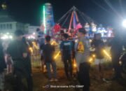 Ciptakan Rasa Aman, Personel Polsek Ma’rang Rutin Laksanakan Patroli Dialogis di Area Pasar Malam