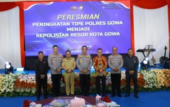 Peresmian Peningkatan Tipe Polresta Gowa, Kapolda Sulsel Tekankan Amanah dan Tanggung Jawab Institusi
