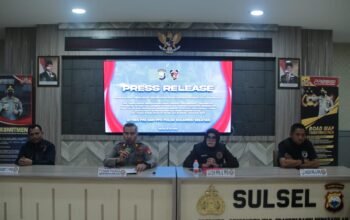 Konferensi Pers Ditres PPA dan PPO Polda Sulsel: Pengungkapan Kasus TPPO dan Eksploitasi Anak di Dua Wilayah