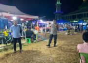 SPKT Polsek Ma’rang Pimpin Patroli Malam di Pasar Malam Talaka, Ciptakan Rasa Aman bagi Masyarakat