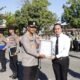 kapolres pangkep pimpin apel jam pimpinan, berikan penghargaan kepada personel berprestasi