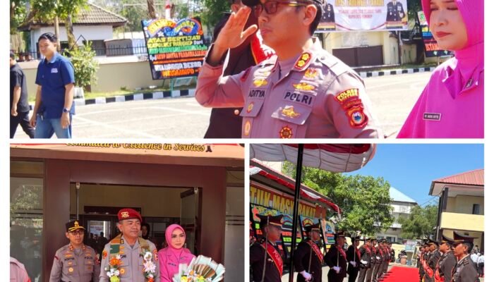 Tongkat Komando Polres Pangkep Beralih, AKBP Aditya Pradana Resmi Jabat Kapolres