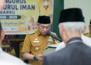 Wabup Barru Lantik Pengurus, Masjid Didorong Jadi Pusat Dakwah dan Pemberdayaan