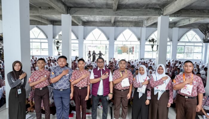 Bentengi Generasi Muda SMAN 1 Pinrang dan Polres Edukasi Ratusan Siswa Baru Soal Bahaya NAPZA