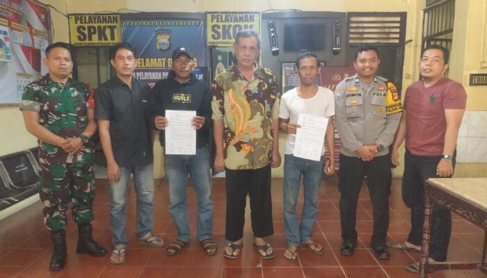 Problem Solving Polsek Ma’rang Berbuah Damai, Perselisihan Warga Desa Tamangapa Diselesaikan Secara Kekeluargaan