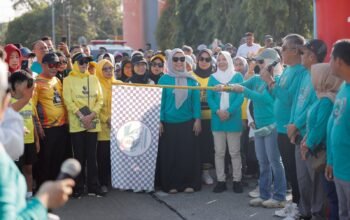 Bupati Andi Ina Lepas Jalan Santai Harkopnas ke-79, Tegaskan Koperasi Pilar Penggerak Ekonomi Barru