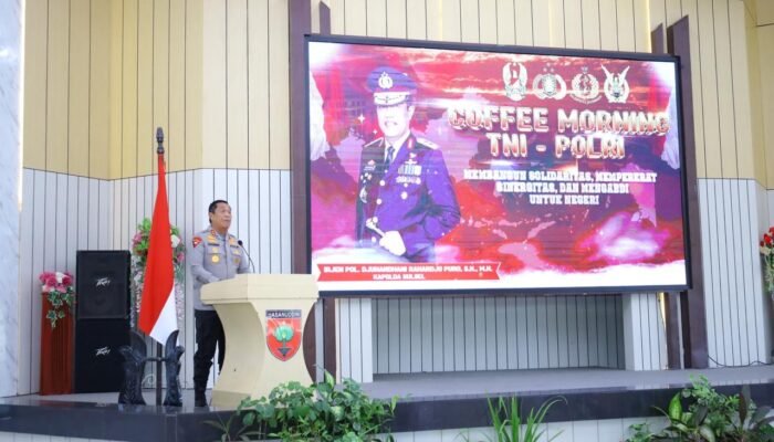 Kapolda Sulsel Hadiri Coffe Morning TNI-Polri di Kodam XIV/Hasanuddin, Perkuat Soliditas dan Sinergitas Antar Lembaga