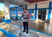 Waka Polsek Ma’rang Pimpin Apel Gabungan Tingkat Kecamatan, Perkuat Sinergitas Pemerintah dan Polri