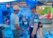Kanit Provost Polsek Ma’rang Patroli Pasar Tradisional dan  Sosialisasikan Layanan Pengaduan “Sekali Klik Propam Gerak Cepat