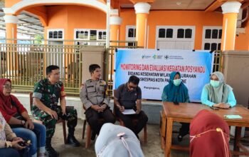 Tiga Pilar Kelurahan Padoang-Doangan Monitoring dan Evaluasi Posyandu, Dukung Peningkatan Layanan Kesehatan Masyarakat