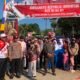 Bhabinkamtibmas dan Babinsa Amankan Jalan Santai Semarak HUT RI ke-81 di Alesipitto