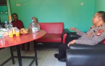 Kapolsek Pangkajene Tatap Muka dengan Warga Pabundukang, Serap Aspirasi Kamtibmas