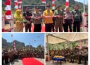 Kodim 1421/Pangkep Ikut Sukseskan Launching Serentak Jembatan Garuda Merah Putih di Balocci
