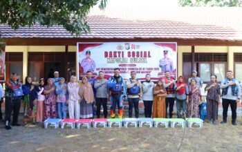 Semarak HUT ke-81 RI, Kapolda Sulsel Kibarkan Bendera Merah Putih di Wilayah Kepulauan Makassar