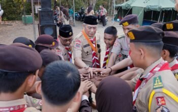 Wabup Barru Buka Perkemahan Tingkat Kecamatan Barru 2026, Tekankan Pembentukan Karakter Generasi Muda