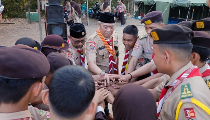 Wabup Barru Buka Perkemahan Tingkat Kecamatan Barru 2026, Tekankan Pembentukan Karakter Generasi Muda