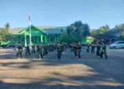 Tingkatkan Kesiapan dan Keterampilan Bela Diri, Personel Kodim 1421/Pangkep Gelar Latihan Pencak Silat Militer
