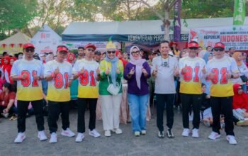 Bupati Barru Hadiri Senam Tabola Bale, Semarakkan HUT RI ke-81 dan Perkuat Kebersamaan