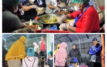 Gerindra Sikka, NTT, BGN,, dan Yayasan Peduli Nian Tana Bantu Sembako dan Makanan Bagi Korban Gempa