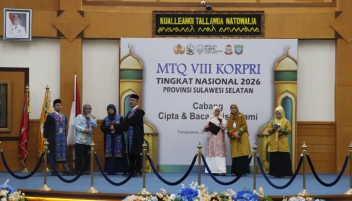 Pangkep Jadi Tuan Rumah, Empat Cabang MTQ KORPRI VIII Mulai Dipertandingkan