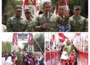 Laporkan Capaian TNI AD kepada Presiden, Kasad: 2.500 Jembatan dan 3.000 Titik Air Tuntas