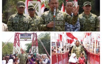 Laporkan Capaian TNI AD kepada Presiden, Kasad: 2.500 Jembatan dan 3.000 Titik Air Tuntas