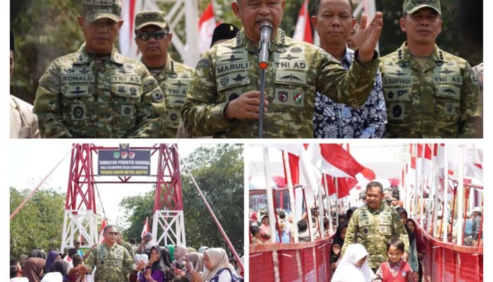 Laporkan Capaian TNI AD kepada Presiden, Kasad: 2.500 Jembatan dan 3.000 Titik Air Tuntas