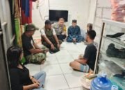 Bhabinkamtibmas Polsek Pangkajene Mediasi Keributan Antarwarga di Bonto Perak