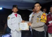 Bhabinkamtibmas Hadiri Malam Ramah Tamah HUT RI ke-81 di Desa Bonto Birao