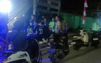 Antisipasi Laka Lantas dan Kriminalitas, Polsek Mandalle Intensifkan Patroli Malam