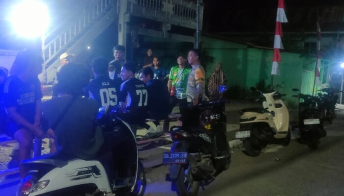 Antisipasi Laka Lantas dan Kriminalitas, Polsek Mandalle Intensifkan Patroli Malam