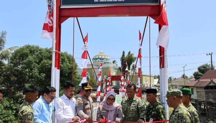 Bupati Barru Resmikan Jembatan Perintis Garuda Tahap III, Perkuat Konektivitas dan Ekonomi Masyarakat
