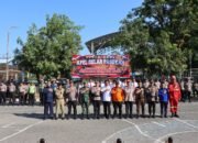 Polres Pangkep Gelar Apel Kesiapsiagaan Penanggulangan Karhutla 2026