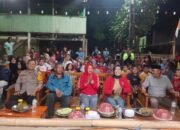 Malam Ramah Tamah HUT RI ke-81 di Pabundukang, Tiga Pilar Ajak Warga Jaga Kamtibmas