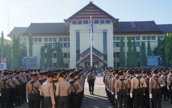 Polda Sulsel Gelar Upacara Peringatan HUT Ke-81 Kemerdekaan Republik Indonesia