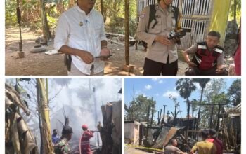 Rumah Panggung di Leppangeng Bungoro Terbakar, Kerugian Ditaksir Rp300 Juta
