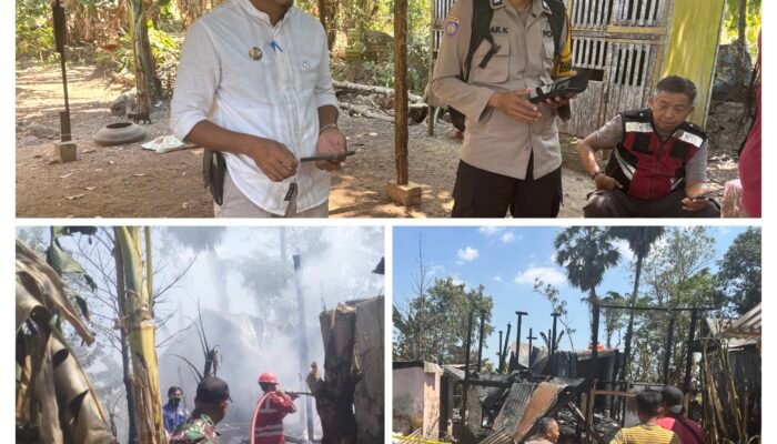 Rumah Panggung di Leppangeng Bungoro Terbakar, Kerugian Ditaksir Rp300 Juta