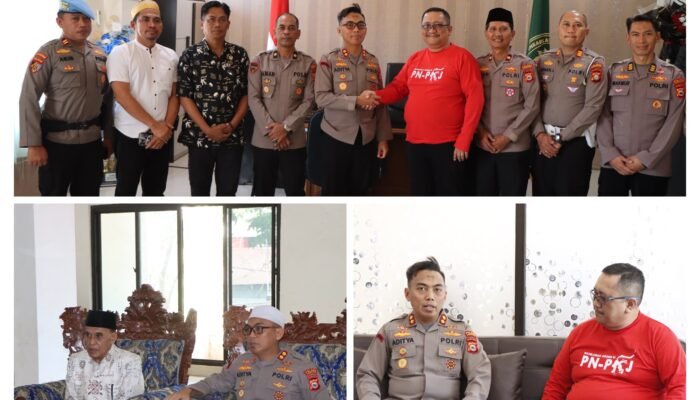 Kapolres Pangkep Pererat Sinergi Melalui Silaturahmi dengan Ketua Pengadilan Negeri dan Ketua Muhammadiyah Kabupaten Pangkep