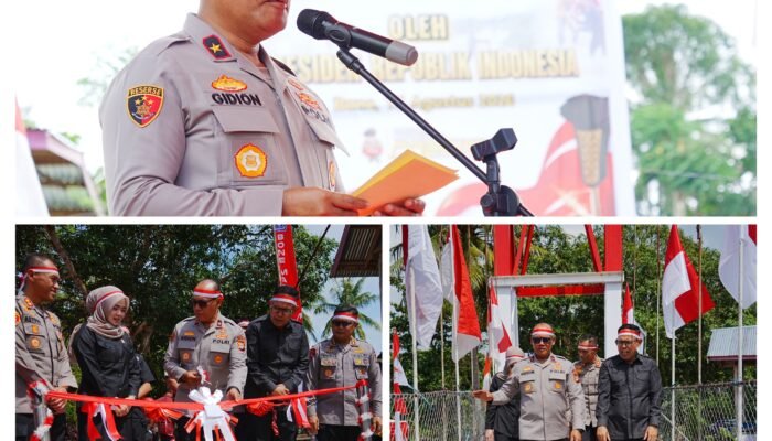 Wakapolda Sulsel Resmikan Jembatan di Dusun Bulu, Wujud Nyata Polri Hadir Berikan Manfaat bagi Masyarakat