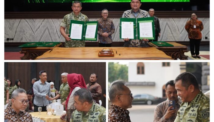 TNI AD dan Empat Pemda Sepakati Pengelolaan Sampah Berbasis Teknologi