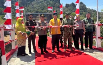 Bupati Pangkep Resmikan Jembatan Garuda Merah Putih, Buka Akses Warga Kelurahan Kassi