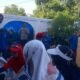 Polsek Minasatene Amankan Jalan Santai HUT ke-81 Kemerdekaan RI di Kelurahan Biraeng