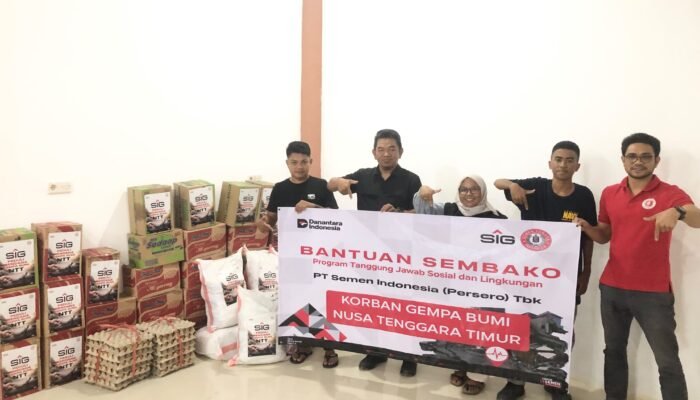 PT Semen Tonasa Salurkan Bantuan untuk Korban Bencana di Manggarai Barat – NTT
