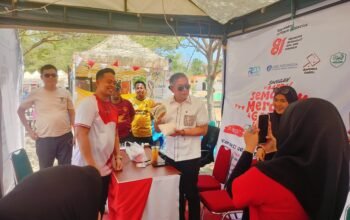 Wabup Abustan Pantau Lomba Permainan Tradisional, Dorong UMKM dan Tertib Pajak