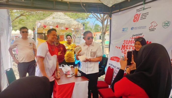 Wabup Abustan Pantau Lomba Permainan Tradisional, Dorong UMKM dan Tertib Pajak