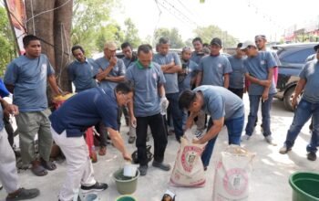 Antusias 100 Pekerja Bangunan di Takalar Ikuti Temu Tukang Semen Tonasa