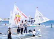 Semarak HUT RI ke-81, Wabup Barru Buka Lomba Perahu Layar Lapakaka, Dorong Jadi Event Wisata Unggulan