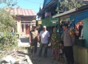 Bhabinkamtibmas Polsek Pangkajene Kawal Pelaksanaan Hasil Mediasi Sengketa Jalan di Kelurahan Bonto Perak