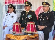 Kapolsek Balocci Hadiri Upacara Peringatan Detik-Detik Proklamasi RI Ke-81 Tingkat Kecamatan Balocci