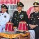 Kapolsek Balocci Hadiri Upacara Peringatan Detik-Detik Proklamasi RI Ke-81 Tingkat Kecamatan Balocci